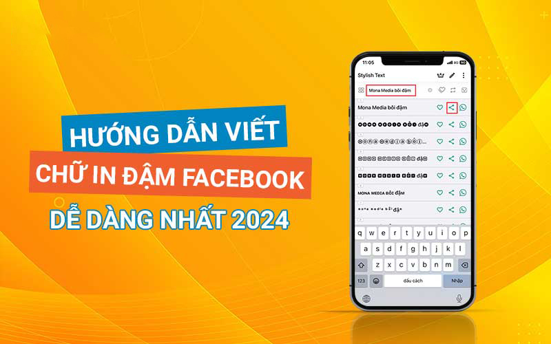 Hướng Dẫn Cách Viết Chữ In Đậm Trên Facebook